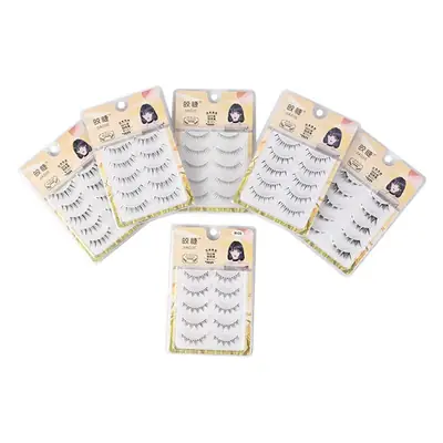 Transparent Terrier False Eyelashes Five Pair Fox Series