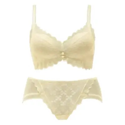 Lace Push Up Bra Women Summer Non Steel Ring Anti Sagging