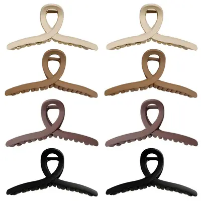 13cm Matte Claw Clip for Back of Head