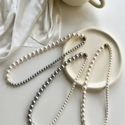 2024 Light Luxury Pearl Necklace for Women