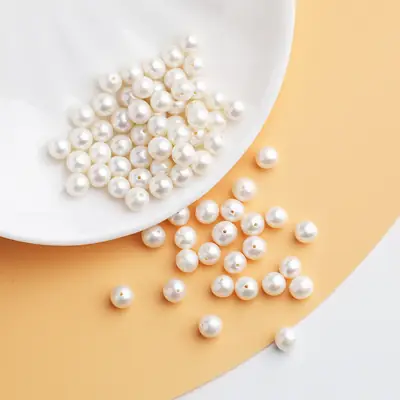Natural Pearl Bracelet with Round Freshwater Beads