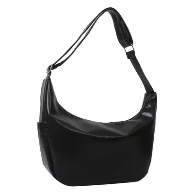 Black Minimalist Shoulder Bag for Women 2026