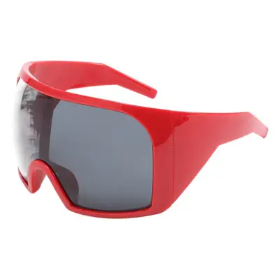 Large Frame Outdoor Sports Sunglasses UV Protection White