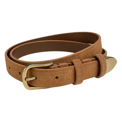 Women's Anti-Velvet Belt with Gold Buckle