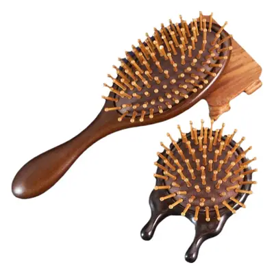 Sandalwood Air Cushion Comb for Smooth Hair & Scalp Massage