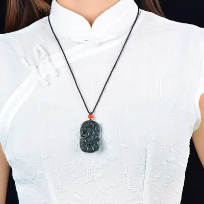 Hetian Jade Pendant for Business Growth