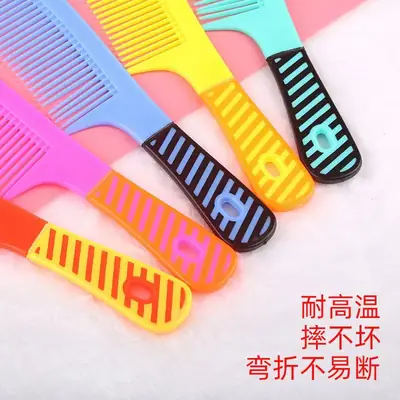 10 Pcs Colorful Hair Combs for Women & Men