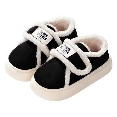 European-Style Fleece Lined Women's Slippers Winter Warm