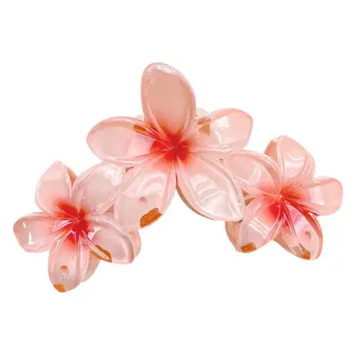 Candy Color Flower Hairclip Large Egg Flower Grab Clip Back of Head Disc Hair Shark Clip Seaside Vacation Hair Accessories Headwear