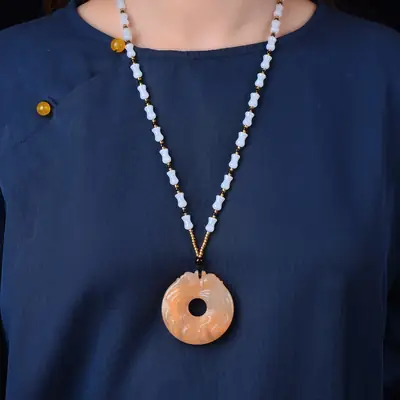 Jade Double Beast Necklace Set of 3