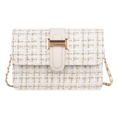 Textured Woolen Shoulder Messenger Bag for Women