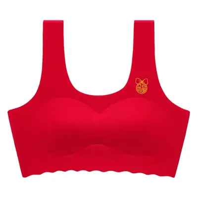 Girls' Red Cotton Vest Development Middle School Big Red Underwear