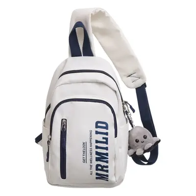 Women's Japanese Casual Chest Bag 2023 Red White