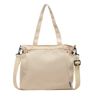 Women Canvas Shoulder Messenger Bag Beige 2023