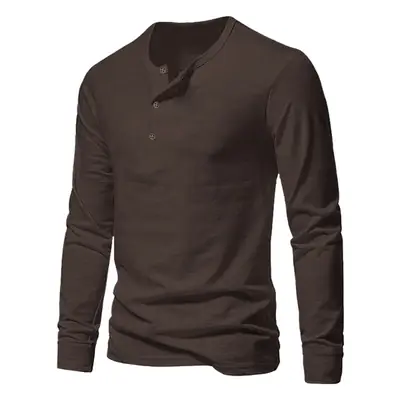 Men's Green Long Sleeve T-Shirt Youth Large