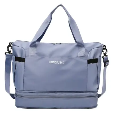 Men's Lightweight Travel Bag Tan One Shoulder