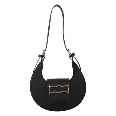 Women's Green Leather Shoulder Bag 2023 Winter Style