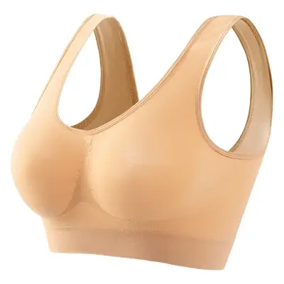 Women's sports bra plus size wireless sexy push-up beauty back yoga vest European and American fitness running yoga underwear
