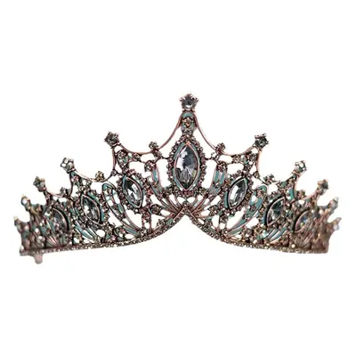 European Bridal Crown with Crystal Embellishment