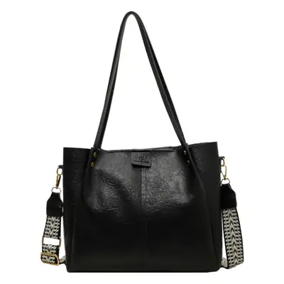 Meilade Women's Large Capacity Vintage Shoulder Bag Brown