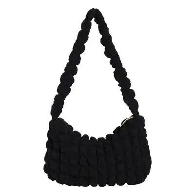 Black Crochet Shoulder Bag for Women 2023