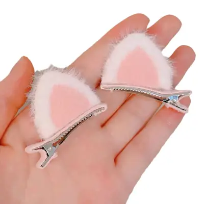 Children's Cute Cat Ears Hair Pins for Girls
