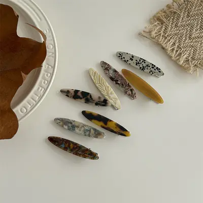 Leopard Print Side Clip for Hairpin