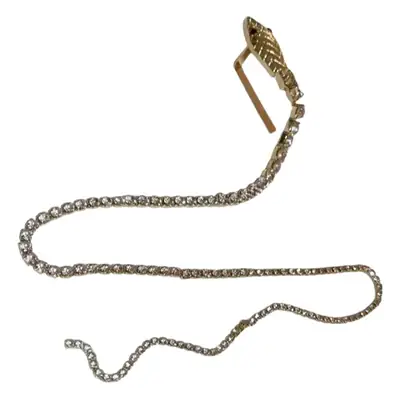 Super Long Tassel Hairpin with Flash Diamond Snake Design