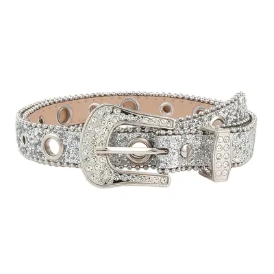 2025 Wish Cross Border Rhinestone Belt Women