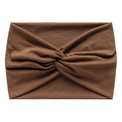 Orange 15cm Cross Yoga Hair Band Sweat Absorbing