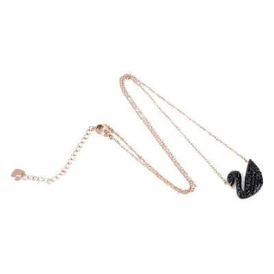 Black Swan Titanium Necklace for Women