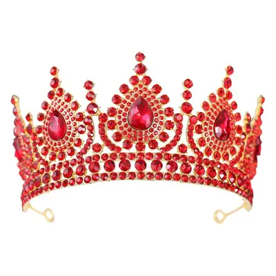 European Rhinestone Crown for Bridal Hair Accessories