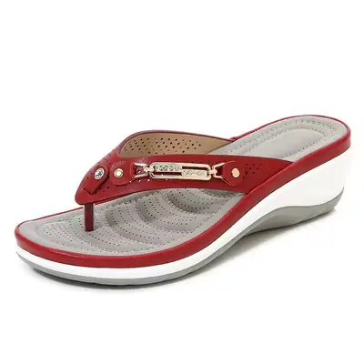 Amazon 2023 flip-flops women's outdoor wish beach sandals summer cross-border casual plus size women's slippers