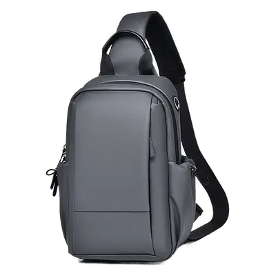 Men's Black Casual Crossbody Bag Lightweight Waterproof Travel