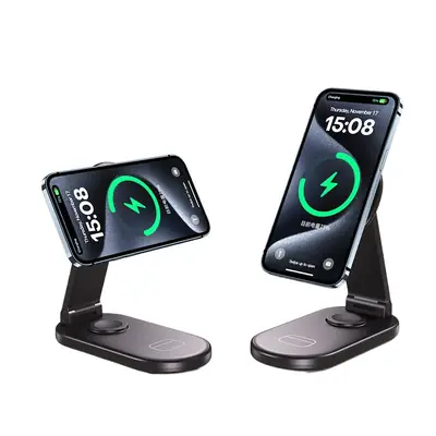 Three-In-One Wireless Charger for Apple 17Pro Devices