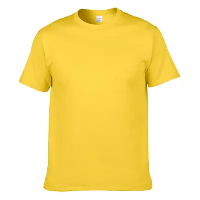 Men Pure Cotton Blue T-Shirt Regular Fit Short Sleeve
