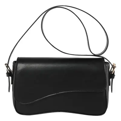 Small Square Tan Leather Crossbody Bag for Women