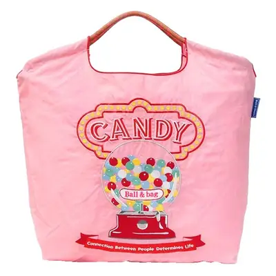 Japanese Niche Embroidered Green Shopping Bag with Cartoon Design