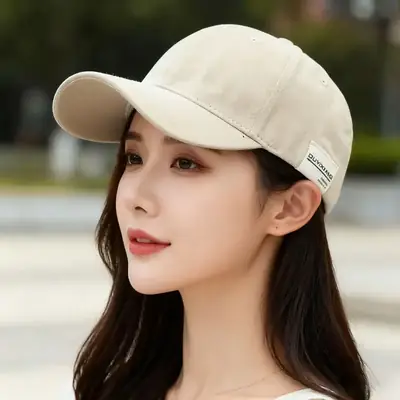 Men Women Brushed Duckbill Cap Autumn Korean Style