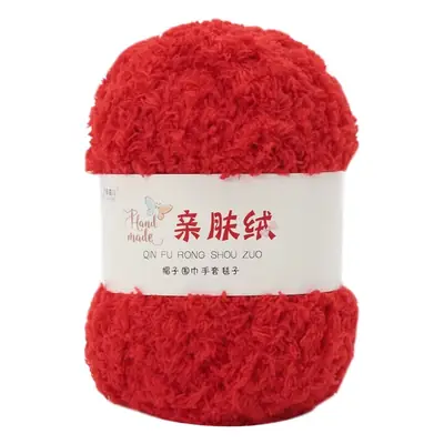 Wholesale coral fleece fleece fleece baby thread hand woven soft scarf thread towel thread