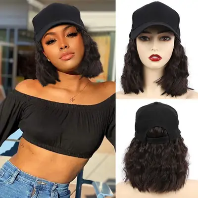 High Temp Silk Sun Proof Beaded Cap Wig
