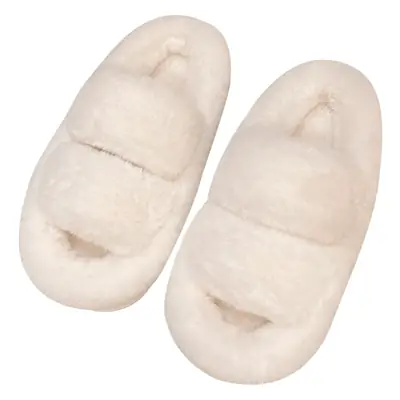 Women Warm Furry Slippers Autumn Winter Indoor Home Wear