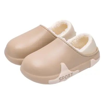 EVA Waterproof Soft Slippers for Men Winter Warm Non-Slip
