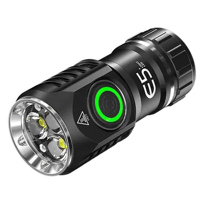 Wushang E5 LED Flashlight Strong Green Light Outdoor Rechargeable