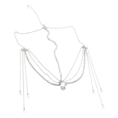 Crystal Eyebrow Pendant & Antique Tassel Headwear Set