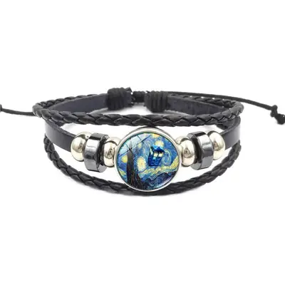 Van Gogh Night Earrings Set for Women