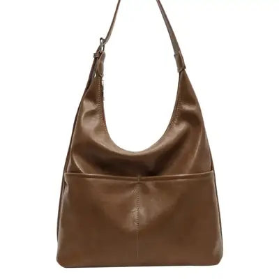 2023 New Retro Fashion Women's Shoulder Bag Black Large Capacity