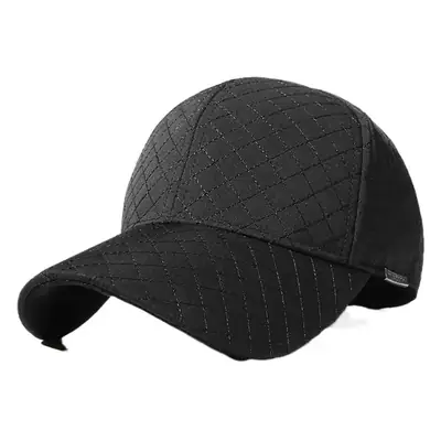 Men's Winter Quilted Baseball Cap Large Head