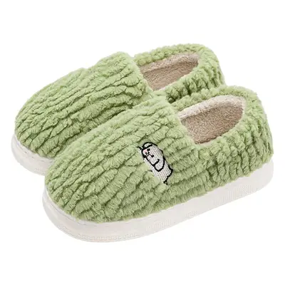 Women Winter Cotton Plush Slippers Warm Indoor