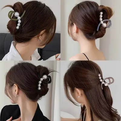 Pearl Clip Hairpin for Women 2023 New Arrival